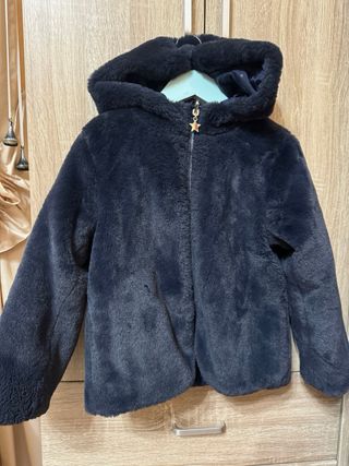 pellicciotto bambina double face blukids