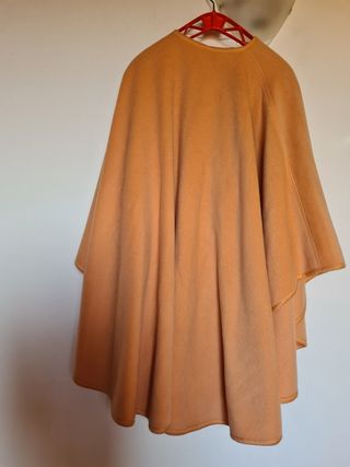 Mantello enorme vintage cashmere e lan