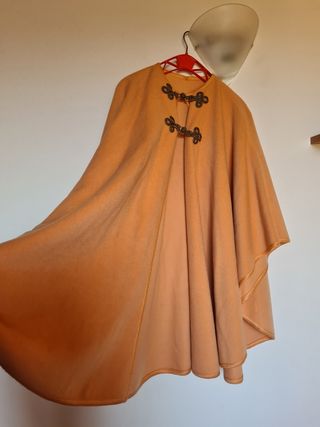 Mantello enorme vintage cashmere e lan