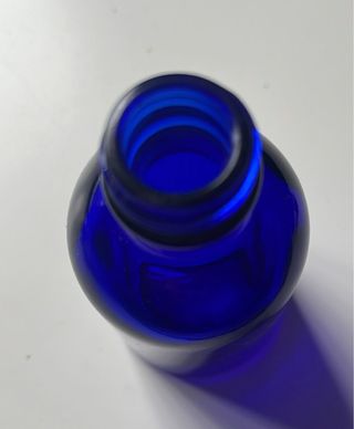 Frascos de vidrio azules 50ml con gotero obturador