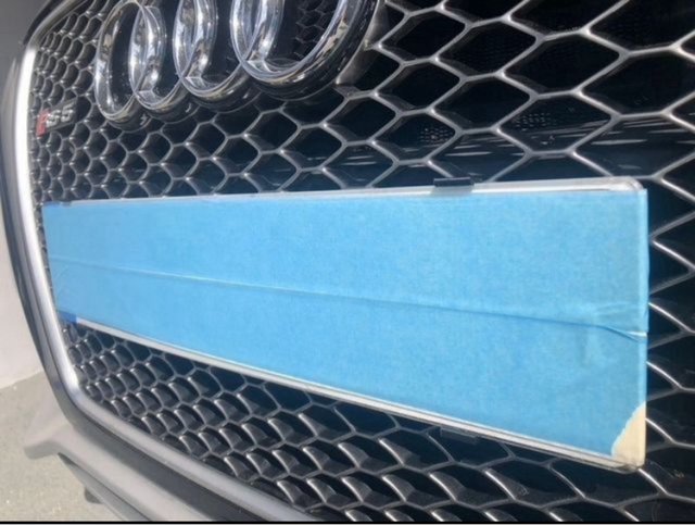 Soporte Matricula Audi RS