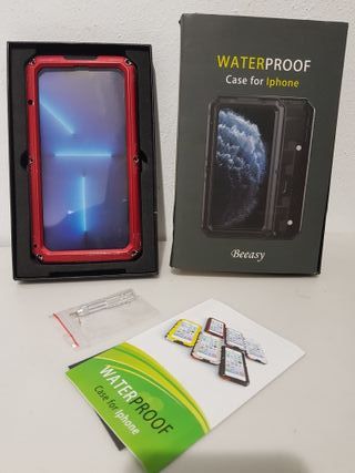 Funda protectora de alta resistencia iphon 13 pro 