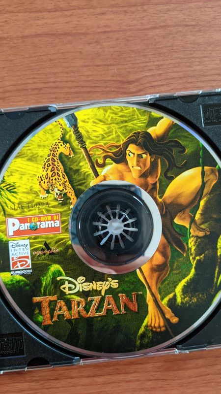 Gioco Disney PC 3D Tarzan 1999 originale