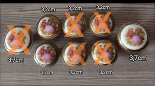 ANTIGUOS TIRADORES CON ESCENAS FRAGONARD 5€/8€