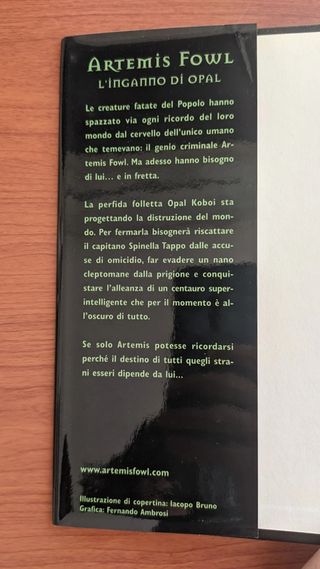 L'inganno di Opal. Artemis Fowl