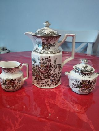 Juego de café antiguo