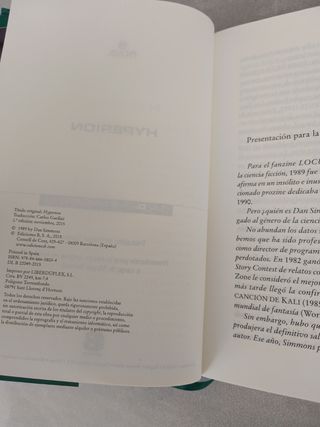 Hyperion. Dan Simmons. Nova.