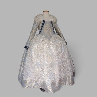 Traje de fallera niña t 9/10 años