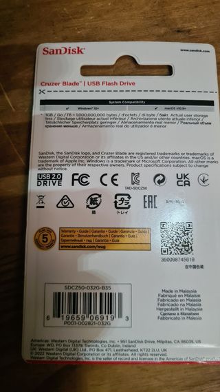 Memoria usb 32 gb