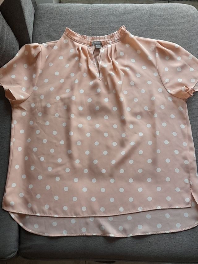 Camicetta Blusa a pois