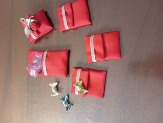 Sacchettini bomboniera rossi