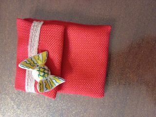 Sacchettini bomboniera rossi