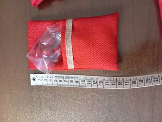 Sacchettini bomboniera rossi