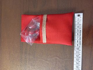 Sacchettini bomboniera rossi