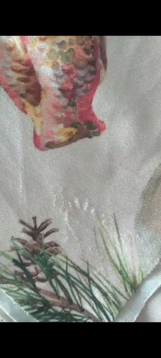 Tela antelina/ terciopelo Navidad