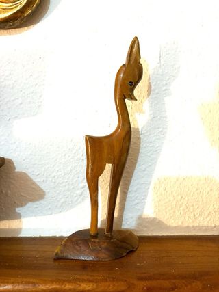 FIGURA VINTAGE DE MADERA