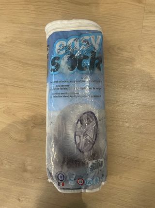 Cadenas nieve tela easy sock. Talla L
