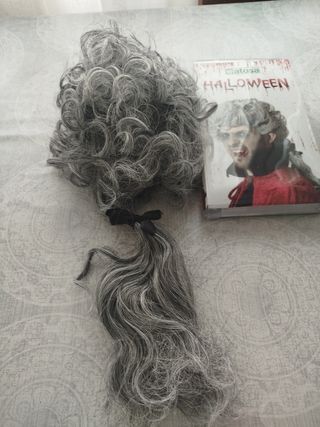 Peluca de vampiro o de época 