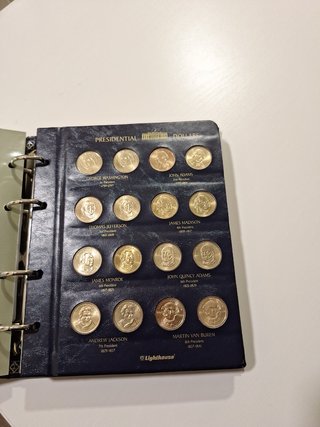 Album de dólares de presidentes