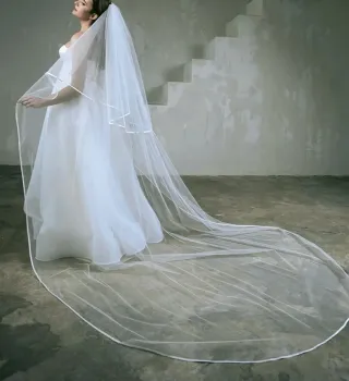 Velo de Novia doble capa.