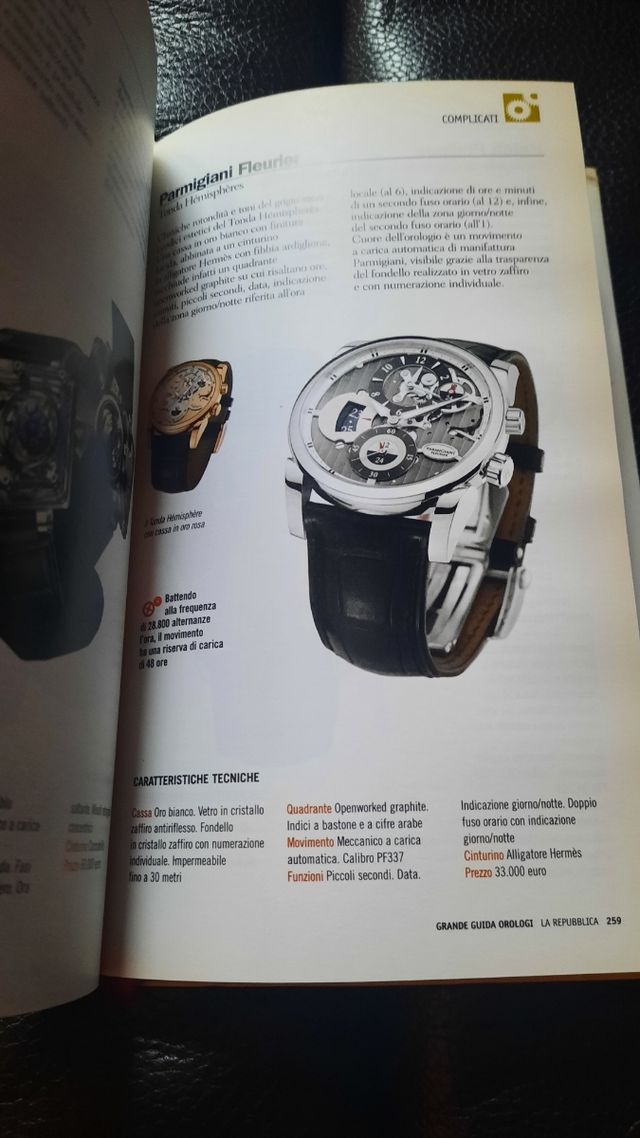 Volume orologi 2010/2011