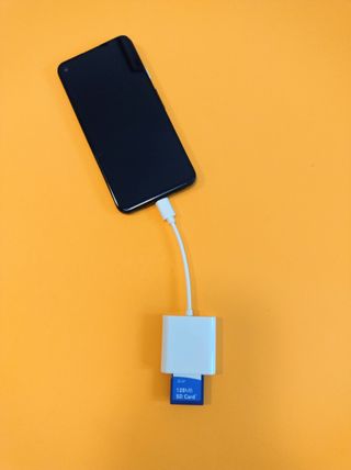 Lettore di schede SD per smartphone e tablet