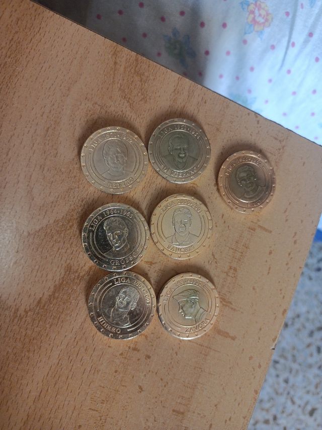 Monedas real Madrid 30 ligas