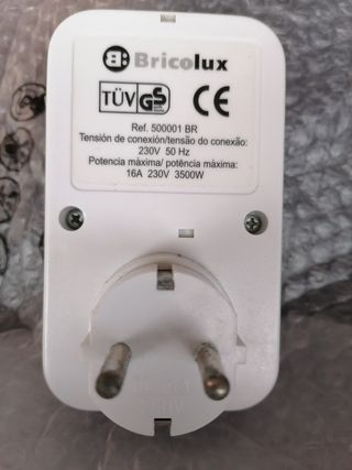 Enchufe programable Bricolux
