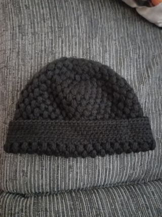 Gorro de lana hecho a mano