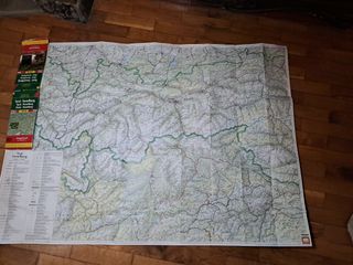 Mapa del Tirol austriaco
