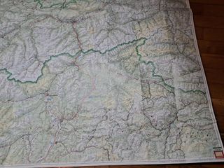 Mapa del Tirol austriaco