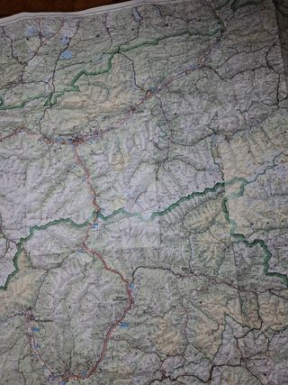 Mapa del Tirol austriaco