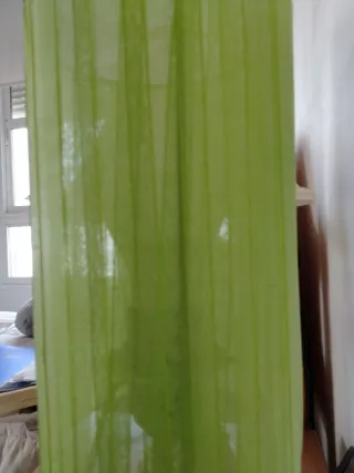 Lámpara de techo y de mesita de noche.