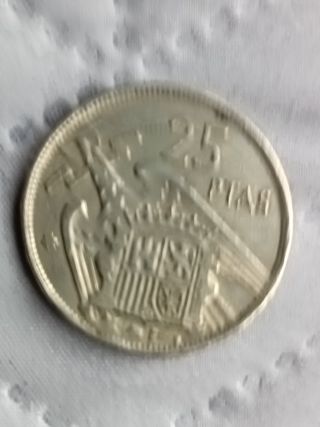 25 PESETAS DE FRANCO DE 1957