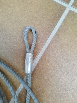 Eslingas de cable de acero de 5,5m