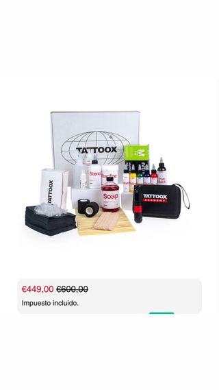 Kit de tatuador completo  ultimo precio