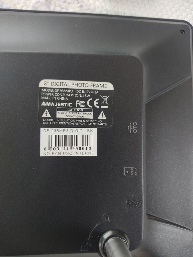 Lettore foto digitale Majestic