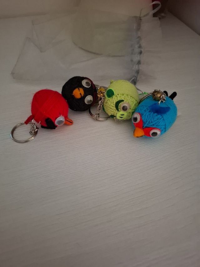 Llaveros angry birds