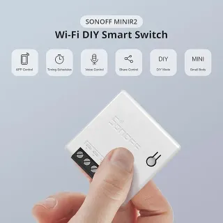 Sonoff MINIR2 10A Interruptor de luz Inalámbrico