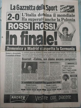 Gazzette dello Sport 1982