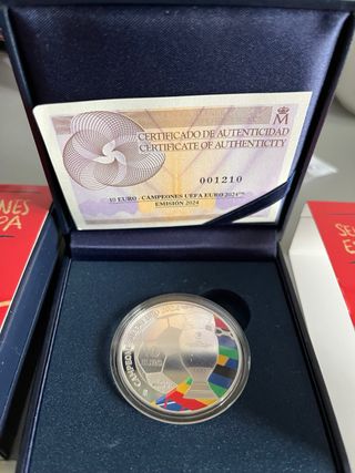 Moneda de 10€ Plata 925 ms