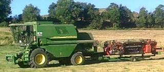 Cosechadora de cereal