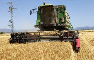 Cosechadora de cereal