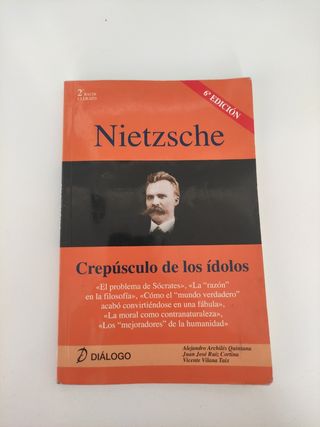 Nietzsche. Crepúsculo de los ídolos (Spanish Edition)