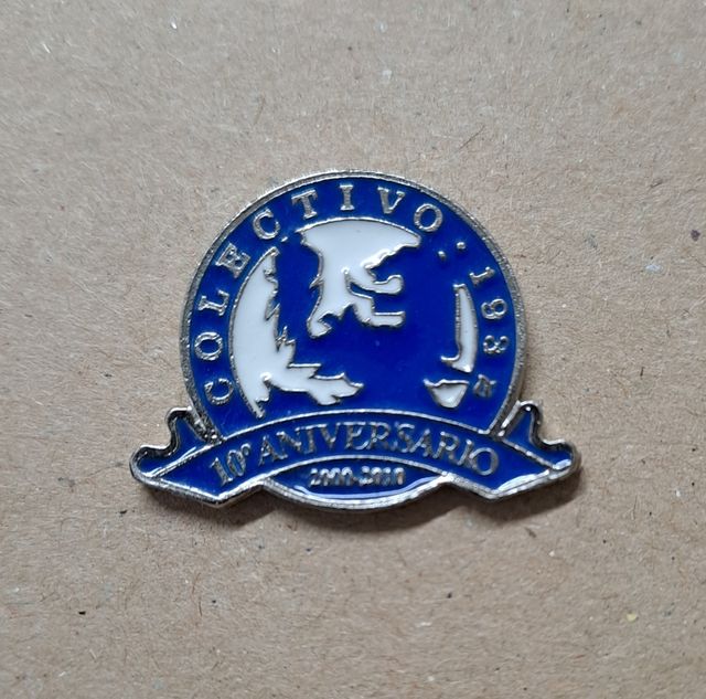 Pin Colectivo 1932. Ultras Real Zaragoza