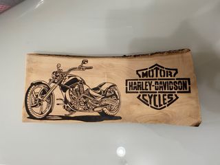 Decorazione harley davidson