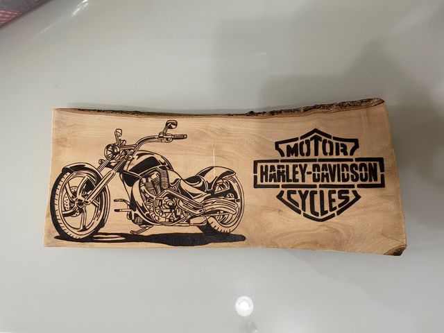 Decorazione harley davidson