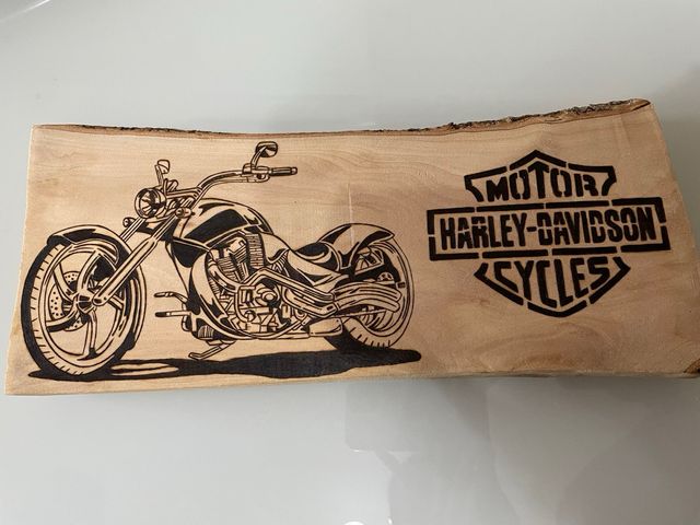 Decorazione harley davidson