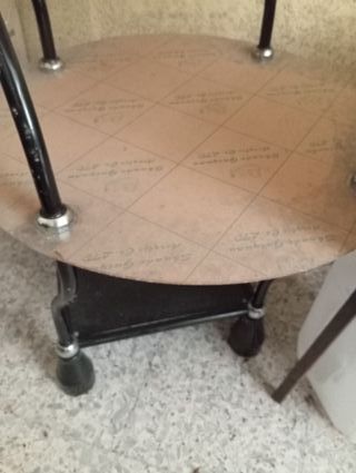 Estantería giratoria vintage