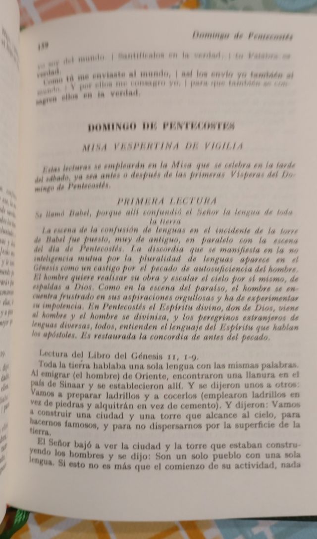 Comentarios bíblicos a leccionarios